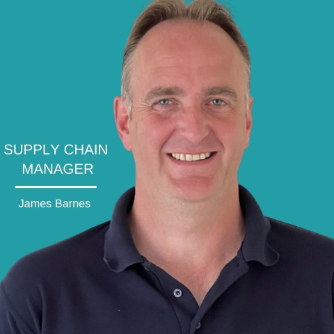 Headshot of James Barnes Supply Chain Manager at WCE
