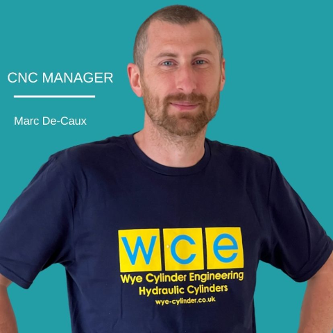 Headshot of Mark De-Caux, CNC Manager at WCE